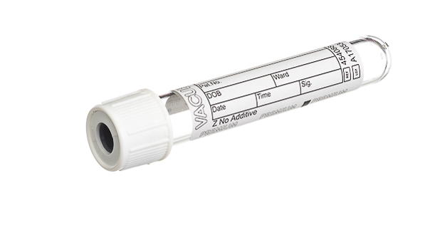 Vacuette Plain CSF no additive, premium cap, paper label, 2 ml