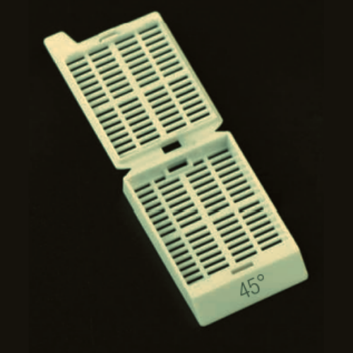 EMBEDDING CASSETTE, GREEN, RECTANGLE HOLES